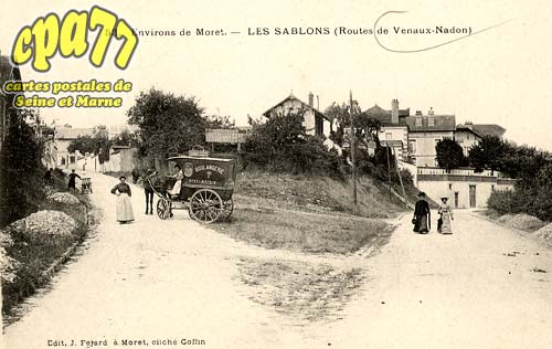 Vneux Les Sablons - Environs de Moret - Les Sablons (Routes de Venaux-Nadon)