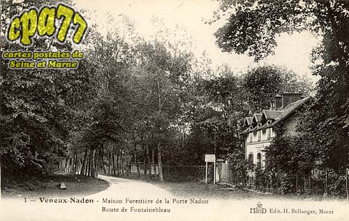 Vneux Les Sablons - Maison Forestire de la Porte Nadon - Route de Fontainebleau