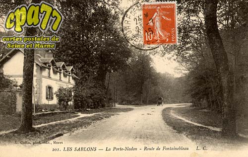 Vneux Les Sablons - Les Sablons - La Porte-Nadon - Route de Fontainebleau
