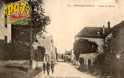 Vneux Les Sablons - Veneux-Nadon - Route de Moret