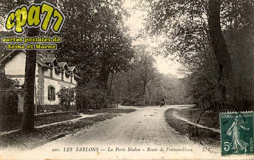 Vneux Les Sablons - Les Sablons - La Porte Nadon - Route de Fontainebleau