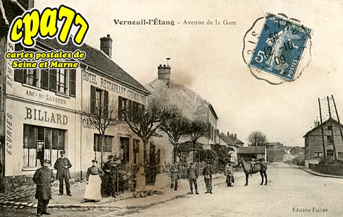 Verneuil L'tang - Avenue de la Gare (en l'tat)