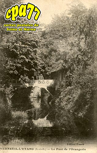 Verneuil L'tang - Le Pont de l'Orangerie