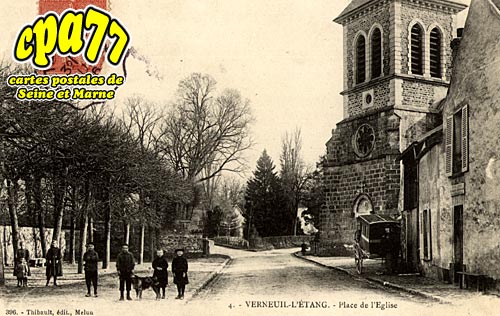 Verneuil L'tang - Place de l'Eglise