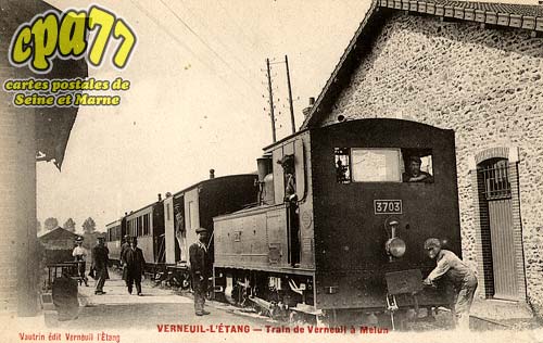 Verneuil L'tang - Train de Verneuil  Melun