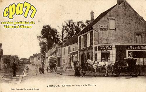 Verneuil L'tang - Rue de la Mairie