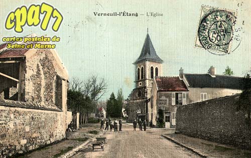 Verneuil L'tang - L'Eglise