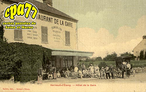 Verneuil L'tang - Htel de la Gare