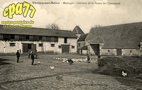 Vernou La Celle Sur Seine - Marangis - Intrieur de la Ferme de Champroud