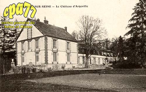 Vernou La Celle Sur Seine - Le Chteau d'Argeville