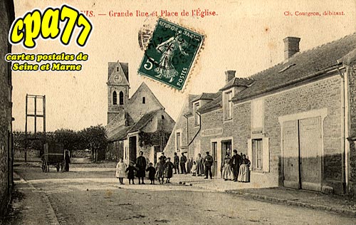 Vert St Denis - Grande et Place de l'Eglise