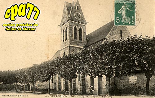 Vert St Denis - L'Eglise (en l'état)
