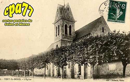 Vert St Denis - L'Eglise