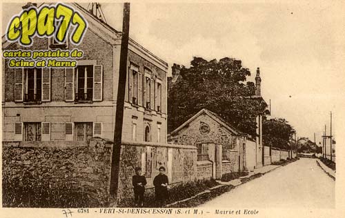 Vert St Denis - Mairie et Ecole