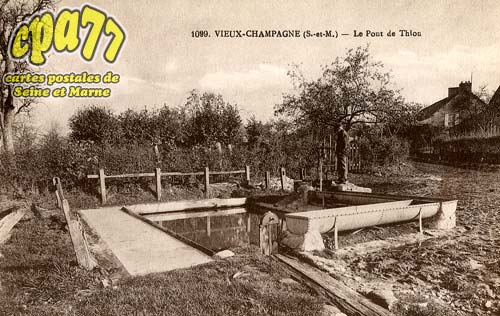 Vieux Champagne - Le Pont de Thiou
