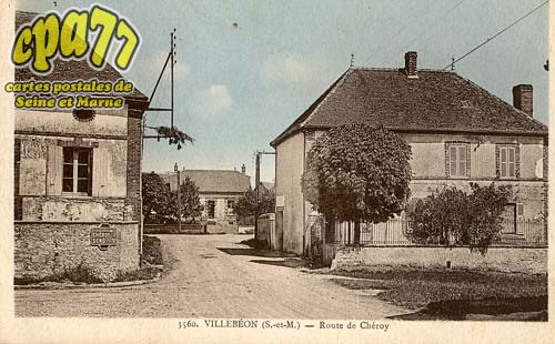 Villebon - Route de Chroy