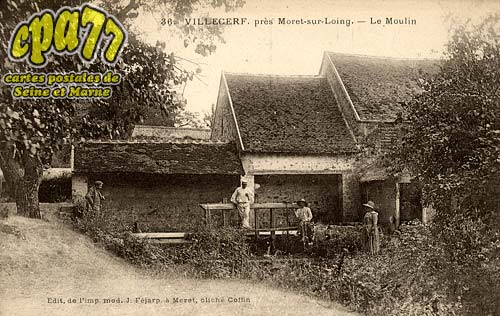 Villecerf - Près Moret-sur-Loing - Le Moulin
