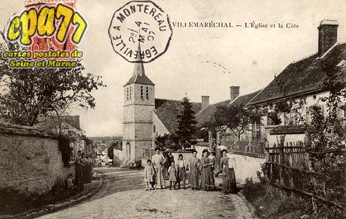 Villemarchal - L'Eglise et la Cte