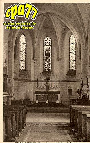 Villemareuil - Intrieur de l'Eglise