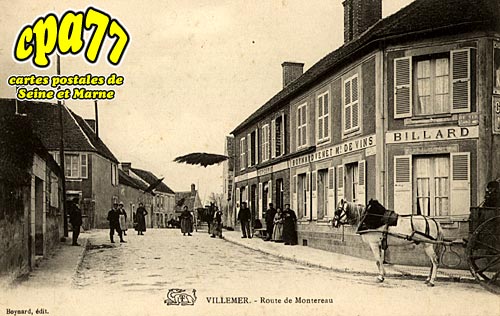 Villemer - Route de Montereau