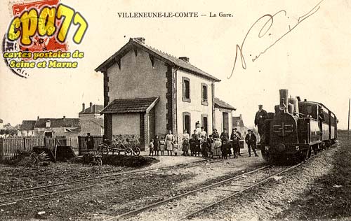 Villeneuve Le Comte - La Gare