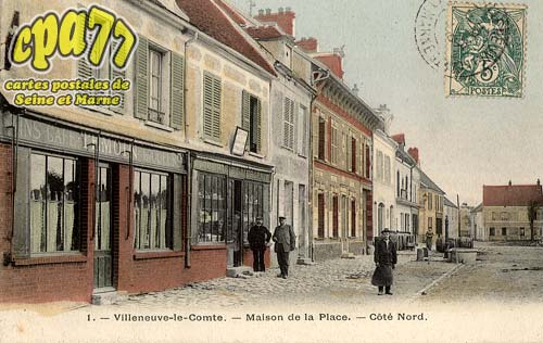 Villeneuve Le Comte - Maison de la Place - Ct Nord