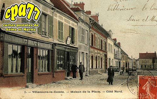 Villeneuve Le Comte - Maison de la Place Ct Nord
