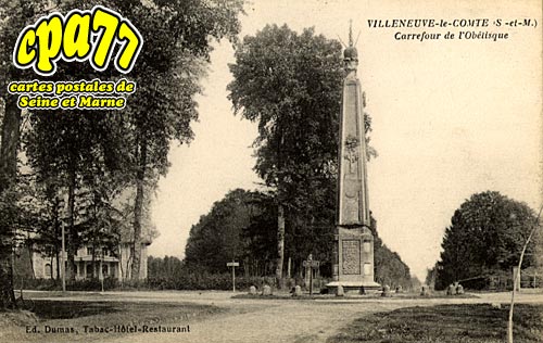 Villeneuve Le Comte - Carrefour de l'Oblisque