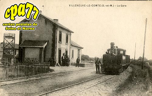 Villeneuve Le Comte - La Gare