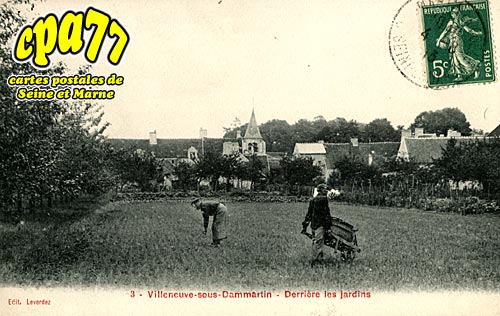 Villeneuve Sous Dammartin - Derrire les jardins