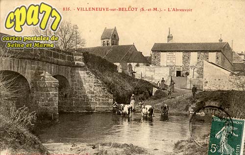 Villeneuve Sur Bellot - L'Abreuvoir