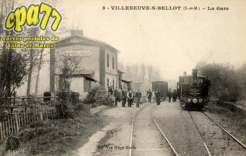 Villeneuve Sur Bellot - La Gare