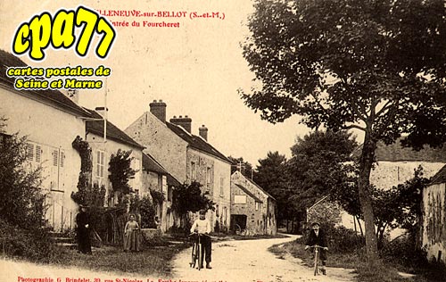 Villeneuve Sur Bellot - Entre de Fourcheret