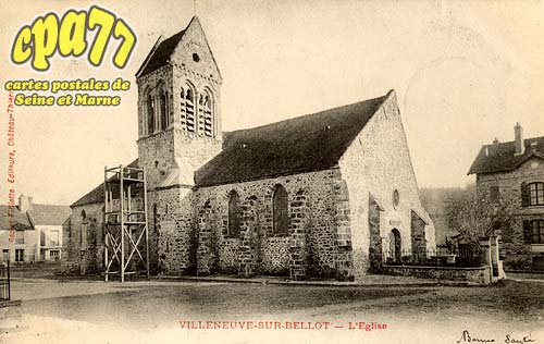 Villeneuve Sur Bellot - L'Eglise