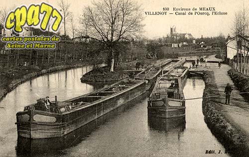 Villenoy - Environs de Meaux - Canal de l'Ourcq, l'cluse