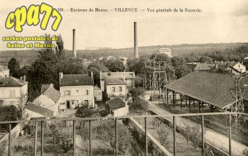 Villenoy - Environs de Meaux - Vue gnrale de la Sucrerie