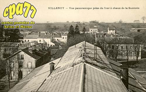 Villenoy - Vue panoramique prise du four  chaux de la Sucrerie