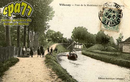 Villenoy - Pont de la Madeleine sur le Canal de l'Ourcq