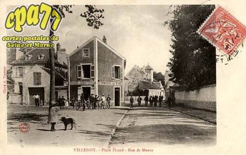 Villenoy - Place Picard - Rue de Meaux