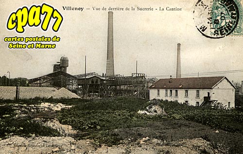 Villenoy - Vue de derrire de la Sucrerie - La Cantine