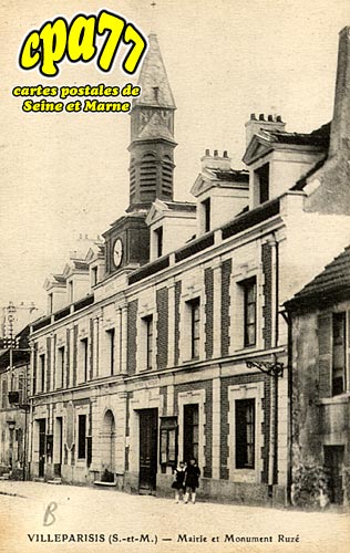 Villeparisis - Mairie et Monument Ruz