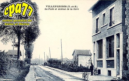 Villeparisis - La Poste et Avenue de la Gare