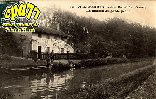Villeparisis - Canal de l'Ourcq - La Maison du garde pche