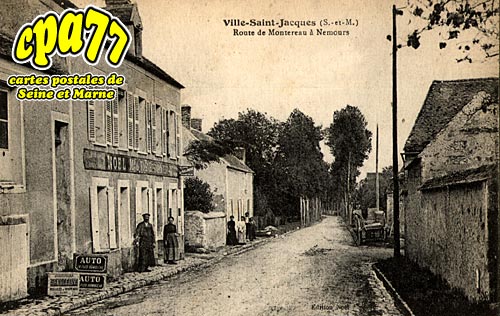 Ville St Jacques - Route de Montereau  Nemours