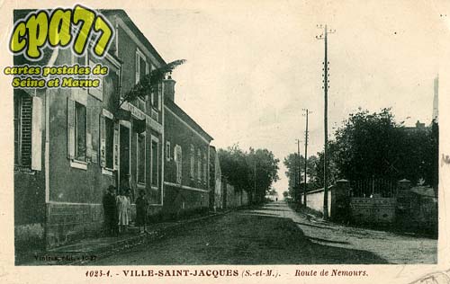 Ville St Jacques - Route de Nemours