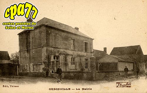 Villiers En Bire - Orsonville - La Mairie