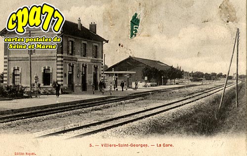 Villiers St Georges - La Gare
