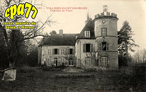 Villiers St Georges - Chteau de Flaix