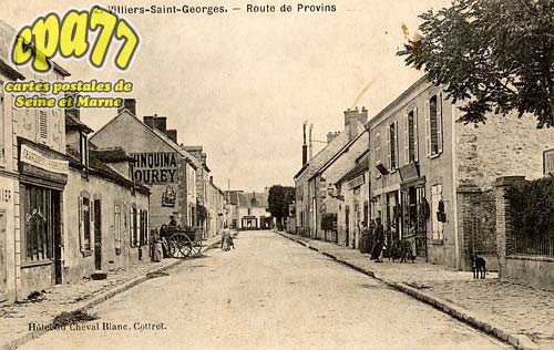 Villiers St Georges - Route de Provins