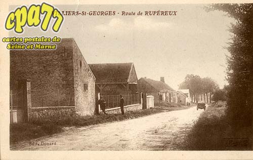 Villiers St Georges - Route de Rupreux